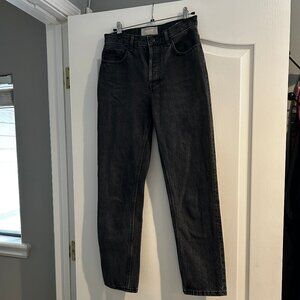 Everlane 90's Cheeky Faded Black Jeans